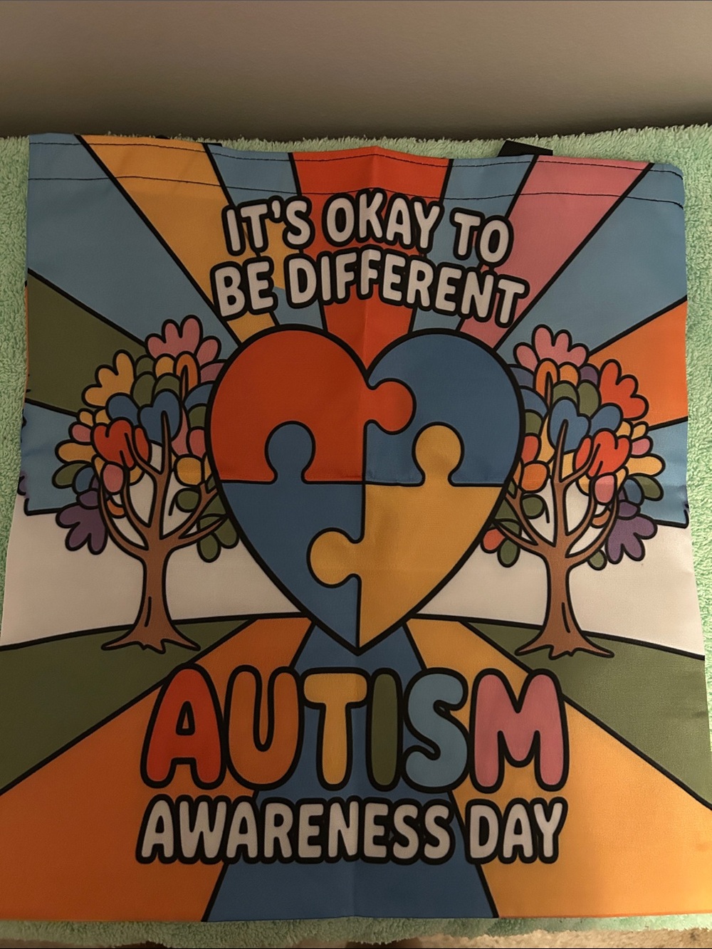 Autism Awareness Tote Bag